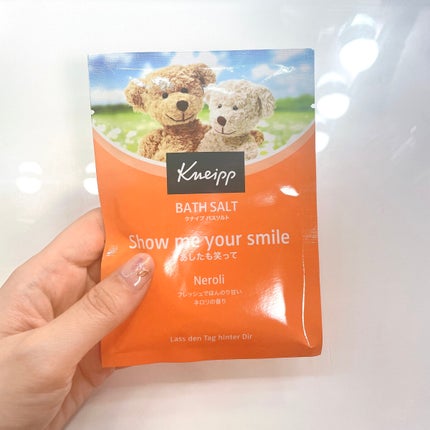 クナイプ バスソルト ユズ&ジンジャーの香り/クナイプ/無機塩系入浴剤を使ったクチコミ(2枚目)