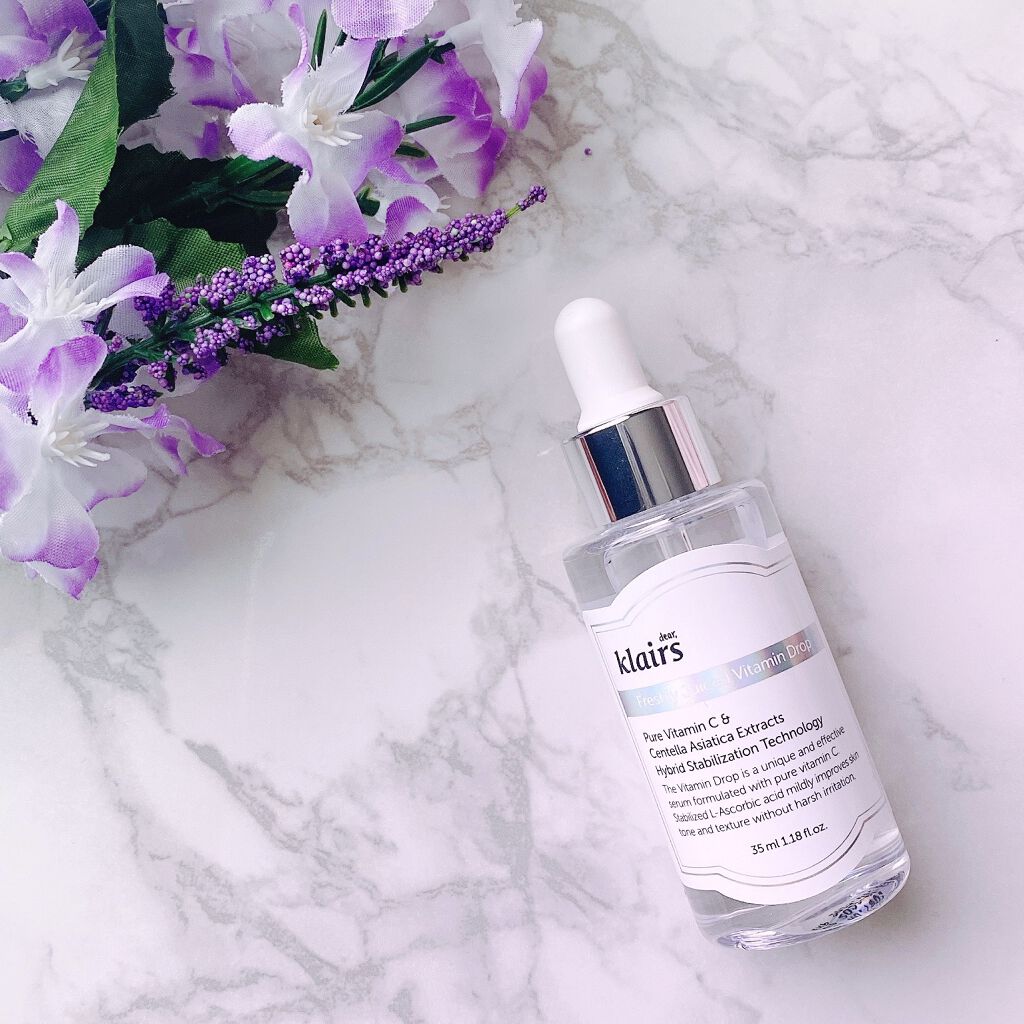 フレッシュリージュースドビタミンドロップ(35ml)/Klairs/美容液を使ったクチコミ（1枚目）