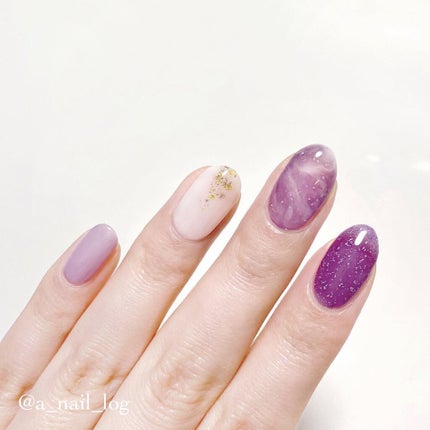 hakuiro/今井金箔/ジェルネイルを使ったクチコミ(4枚目)