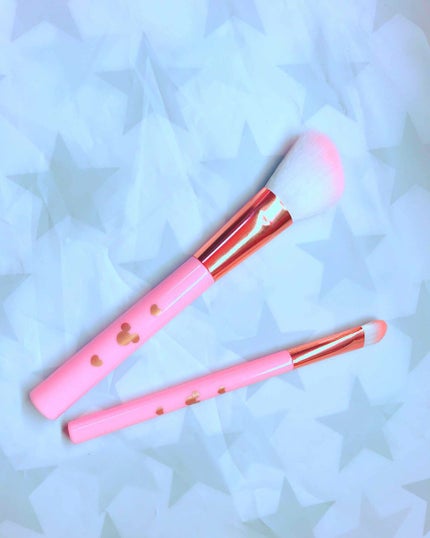 ごくふわっ ミッキーブラシ/DAISO/メイクブラシを使ったクチコミ(2枚目)