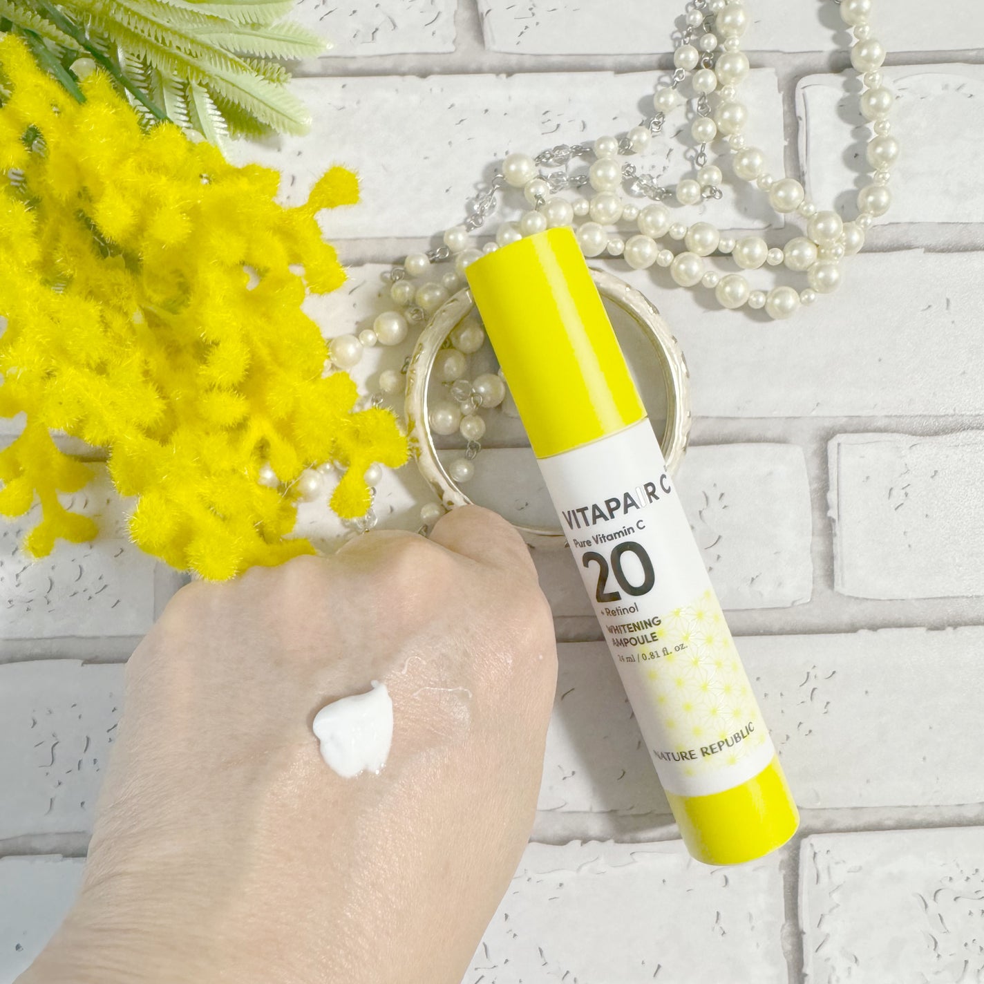 ビタペアC ビタレチ美容液/ネイチャーリパブリック/美容液を使ったクチコミ(4枚目)