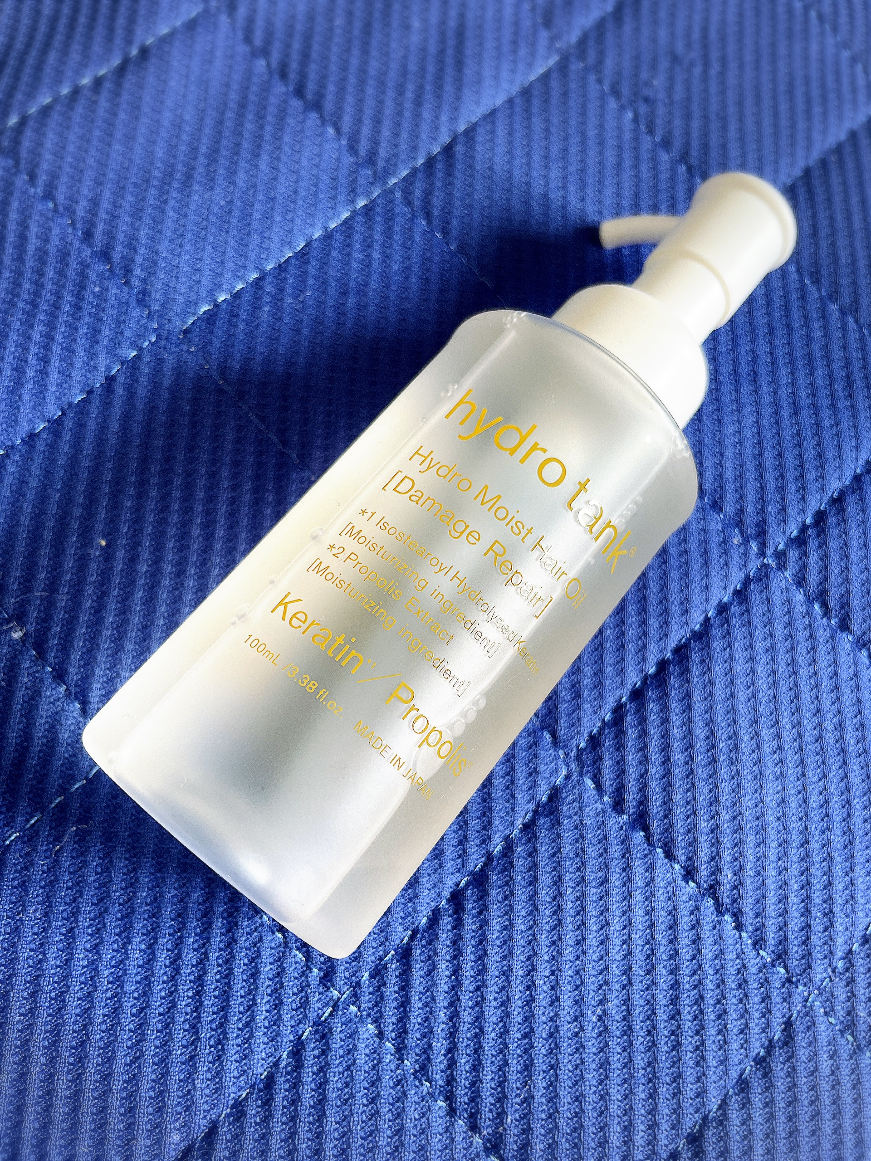 ダメージリペア ハイドロモイスト ヘアオイル 〈さらさらライトタイプ〉/hydrotank/ヘアオイルを使ったクチコミ（1枚目）