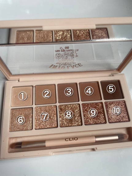 プロ アイ パレット/CLIO/アイシャドウパレットを使ったクチコミ(2枚目)