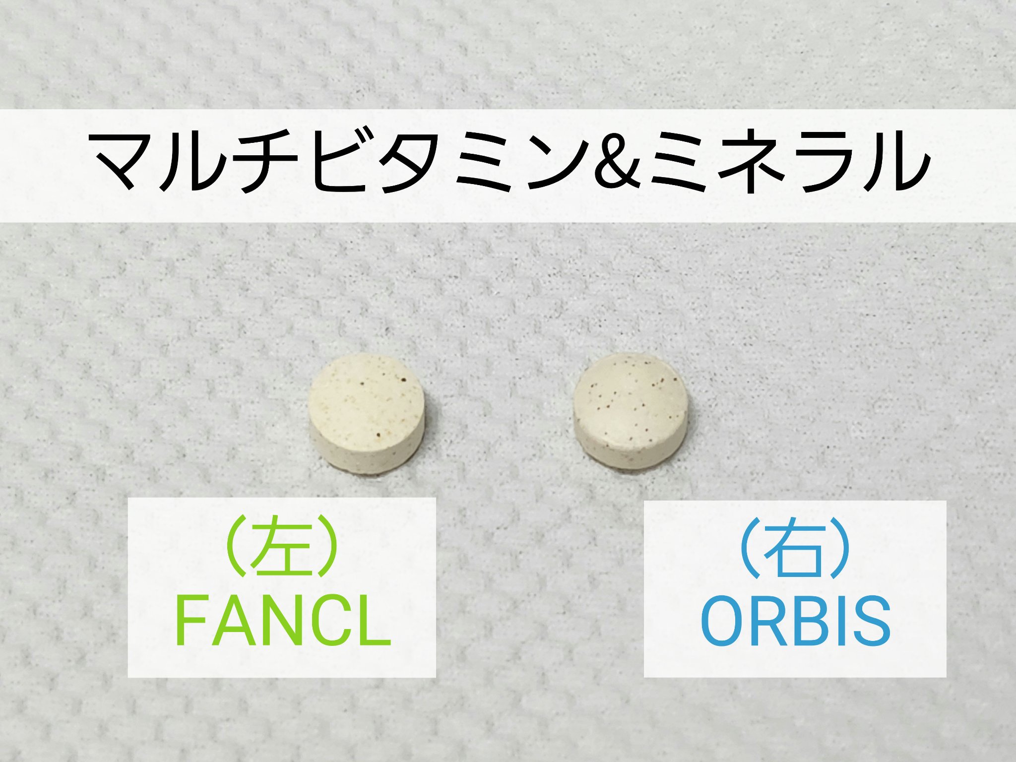 （旧）マルチビタミン&ミネラル/ファンケル/健康サプリメントを使ったクチコミ（1枚目）