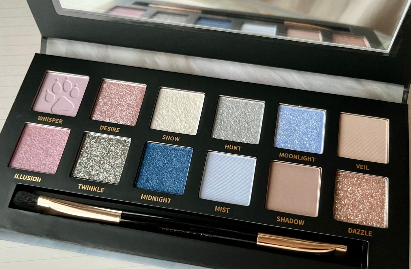 エクスプローラ12色 動物アイシャドウパレット/PERFECT DIARY/アイシャドウパレットを使ったクチコミ(2枚目)