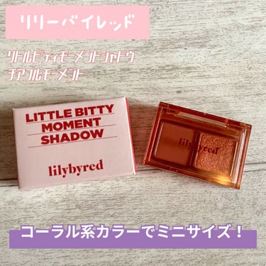 リトルビティモーメントシャドウ /lilybyred/アイシャドウパレットを使ったクチコミ（1枚目）