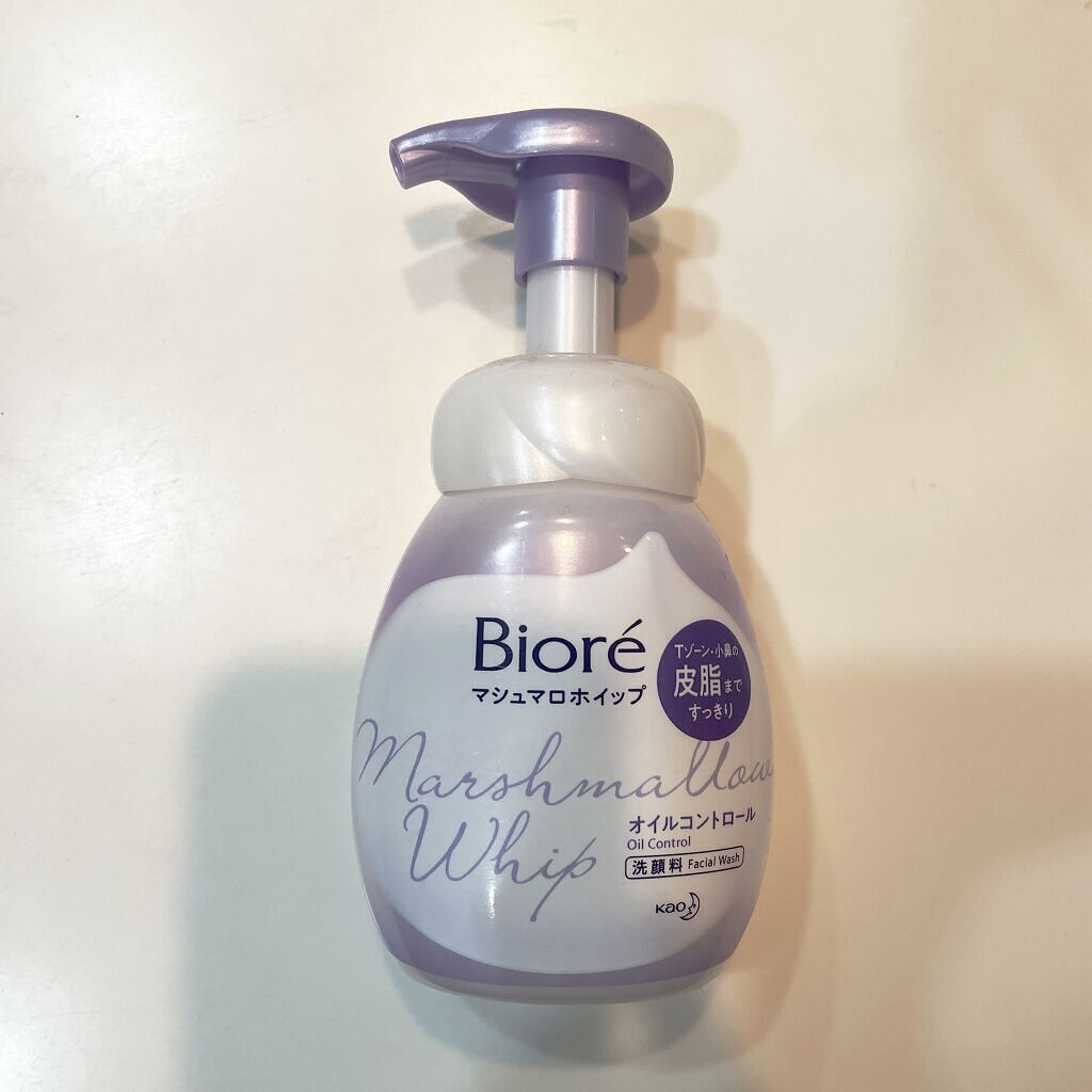 マシュマロホイップ オイルコントロール リニューアル後/ビオレ/泡洗顔を使ったクチコミ（1枚目）