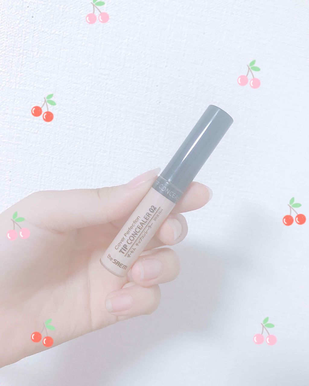 カバーパーフェクション チップコンシーラー/the SAEM/リキッドコンシーラーを使ったクチコミ(1枚目)