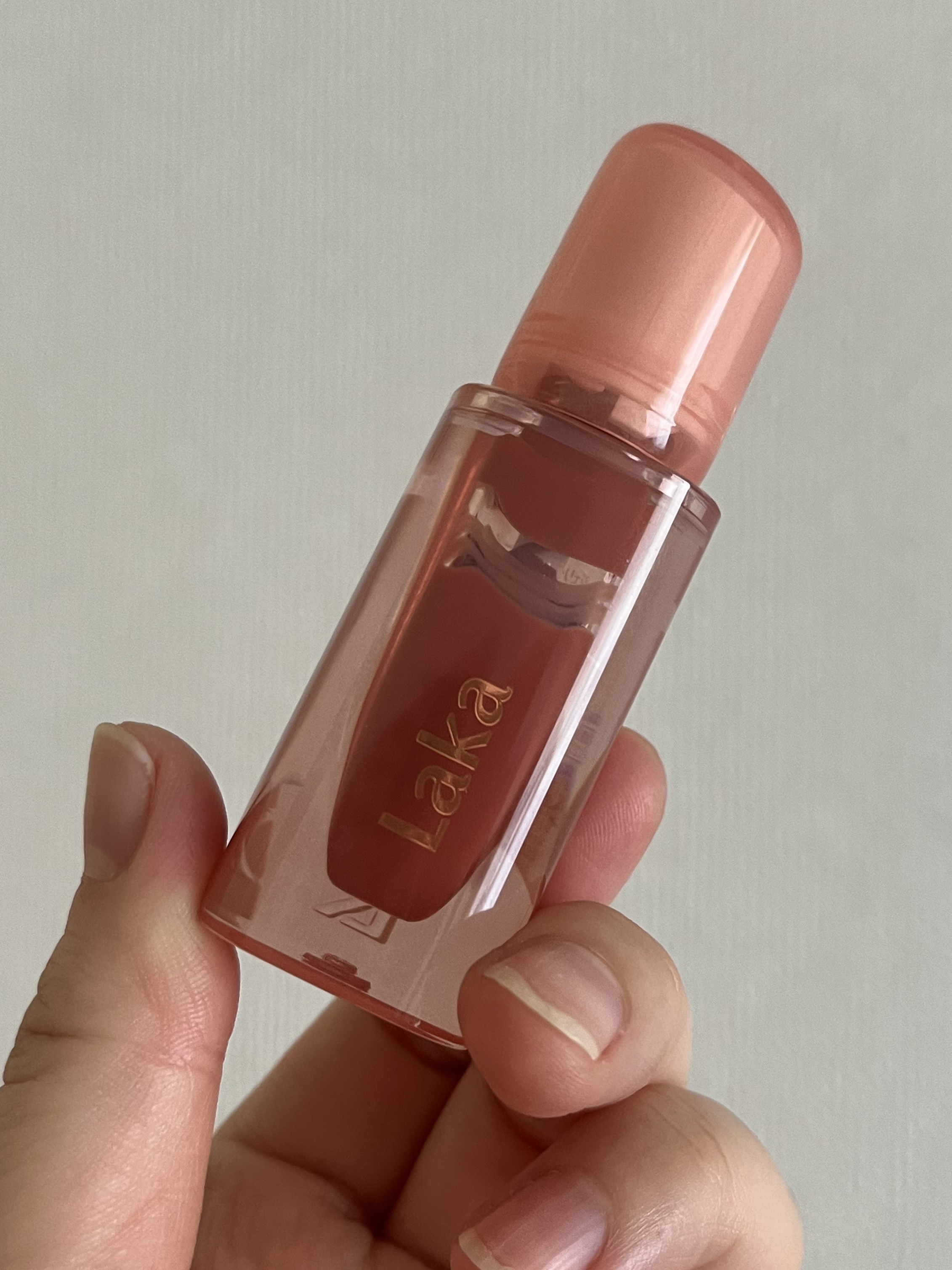 ジェリーイングヌードグロス/Laka/リップグロスを使ったクチコミ（1枚目）