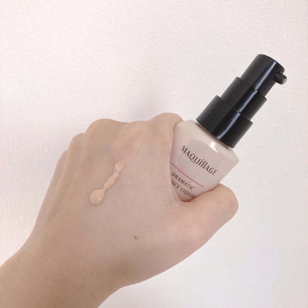 ドラマティックエッセンスリキッド/マキアージュ/リキッドファンデーションを使ったクチコミ（2枚目）