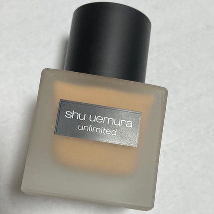 (旧)アンリミテッド ラスティング フルイド/shu uemura/リキッドファンデーションを使ったクチコミ(2枚目)