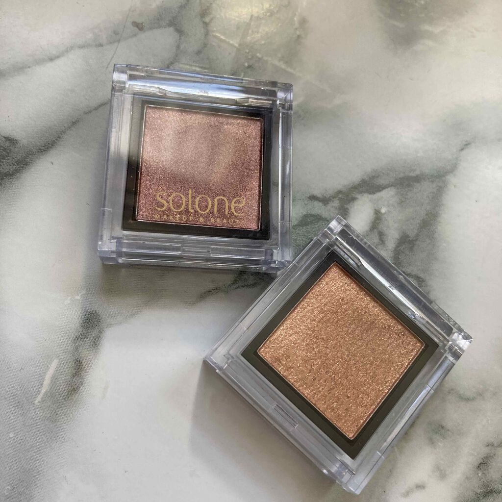 SOLONE EYESHADOW/solone/単色アイシャドウを使ったクチコミ（2枚目）