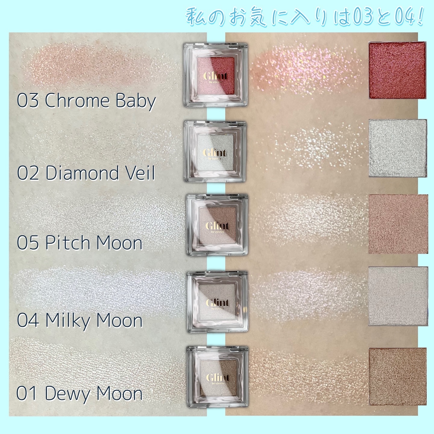 グリント リキッドハイライター/Glint/リキッドハイライトを使ったクチコミ（3枚目）