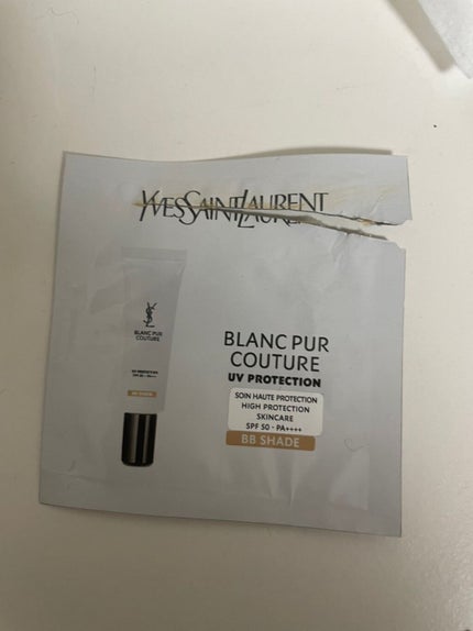 ブランクチュール UV50 クリア/BB/YVES SAINT LAURENT BEAUTE/化粧下地を使ったクチコミ(1枚目)