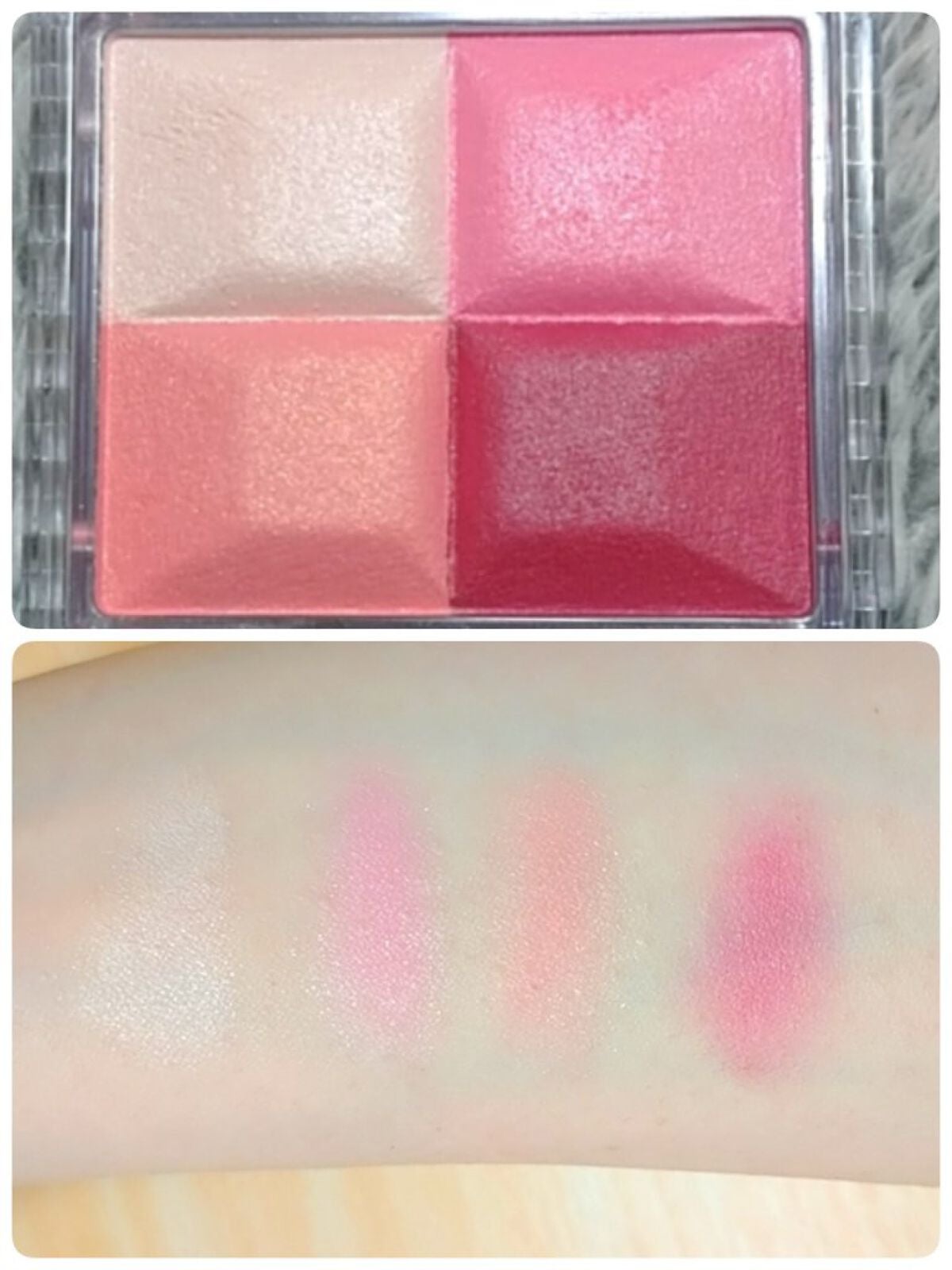 ミックスカラーチーク/CEZANNE/パウダーチークを使ったクチコミ(2枚目)