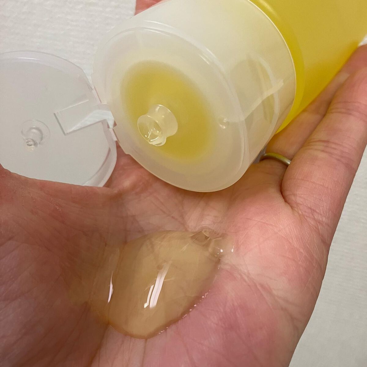 ハニーバームクレンジング/DEW/クレンジングバームを使ったクチコミ（2枚目）