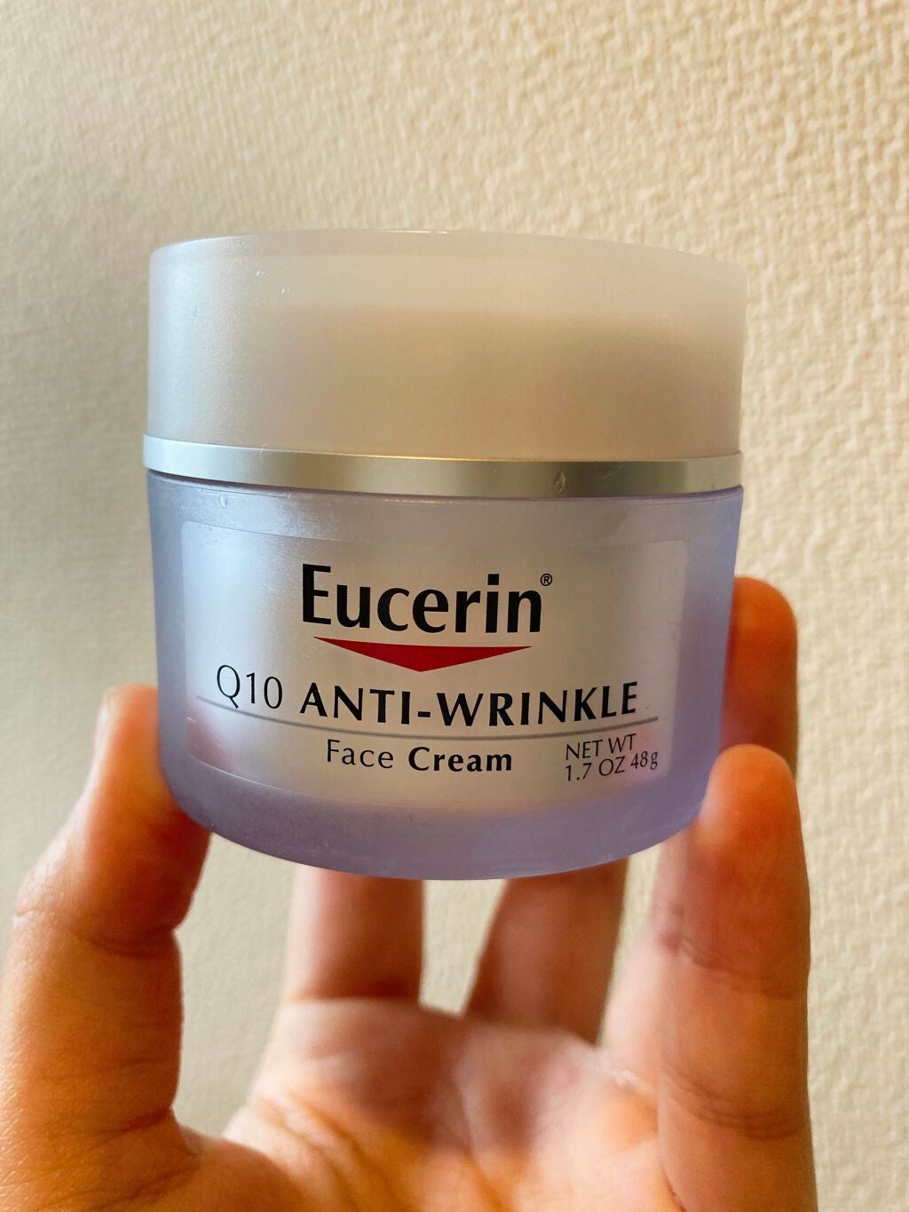 Q10アンチリンクルフェイスクリーム/Eucerin/フェイスクリームを使ったクチコミ(1枚目)