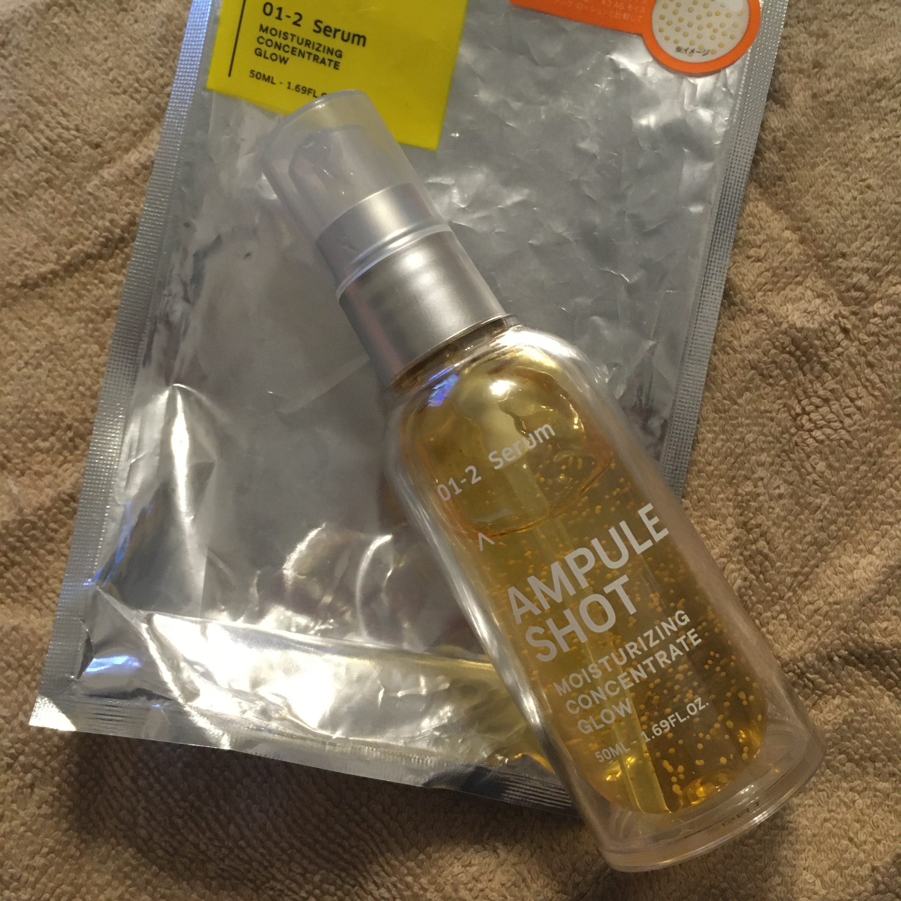 モイスチャーライジング コンセントレートグロウ セラム/AMPULE SHOT/美容液を使ったクチコミ（1枚目）