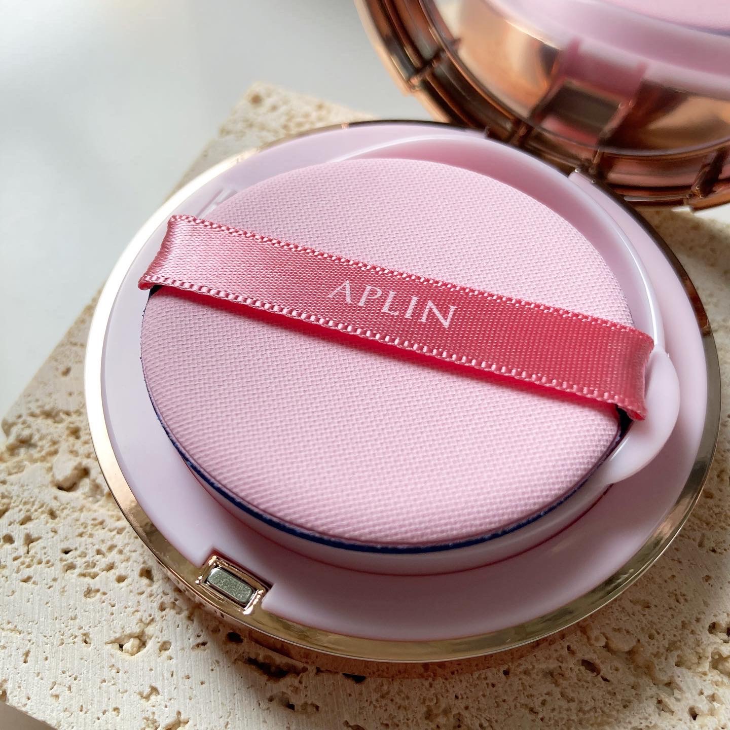 ピンクティーツリーカバークッション/APLIN/クッションファンデーションを使ったクチコミ（2枚目）