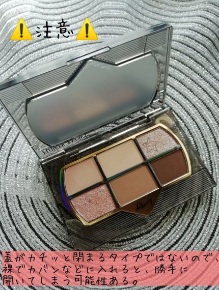 レトロマグネティック アイシャドウパレット/FlowerKnows/アイシャドウパレットを使ったクチコミ(4枚目)