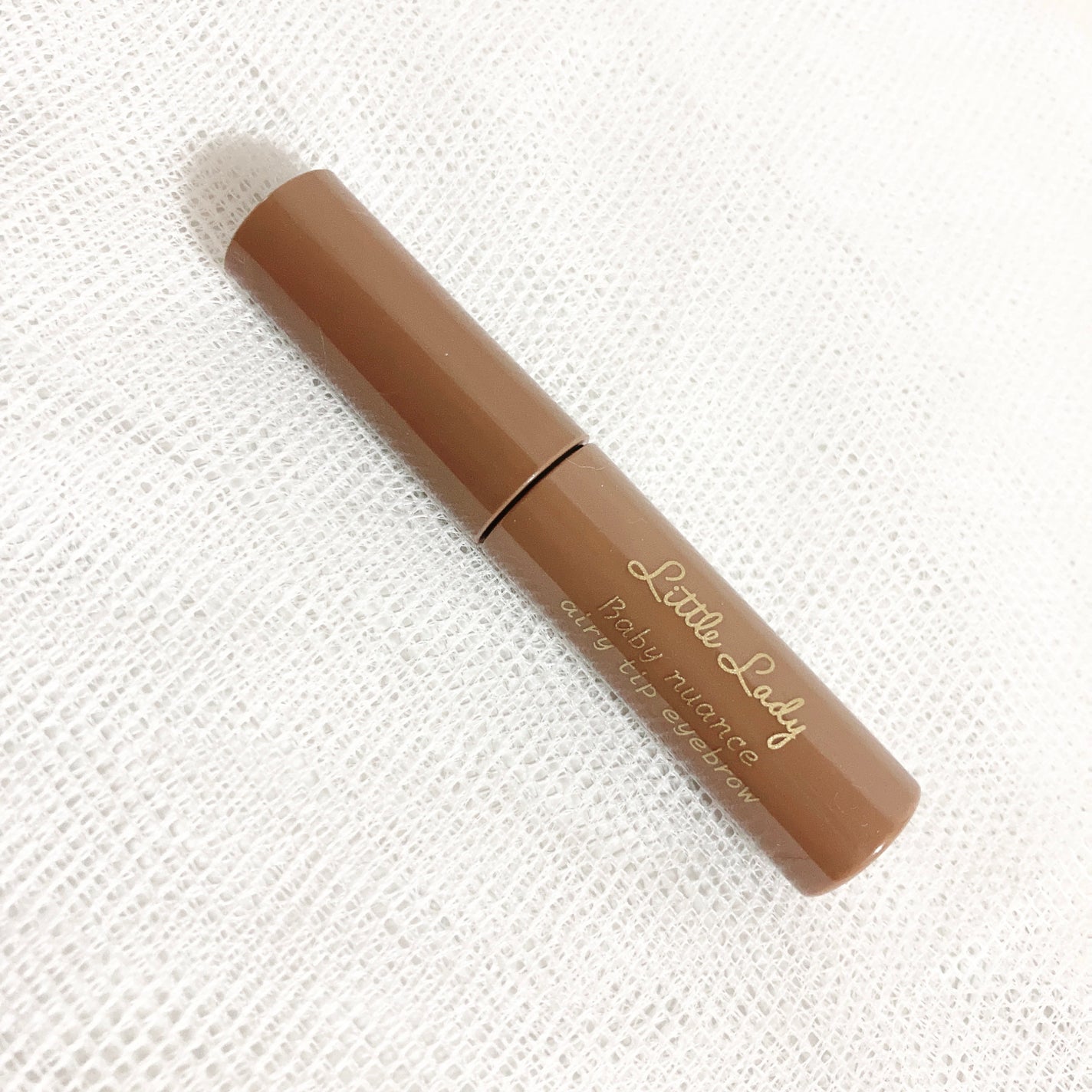 ベビーニュアンス エアリーチップアイブロウ/リトルレディ/その他アイブロウを使ったクチコミ(3枚目)