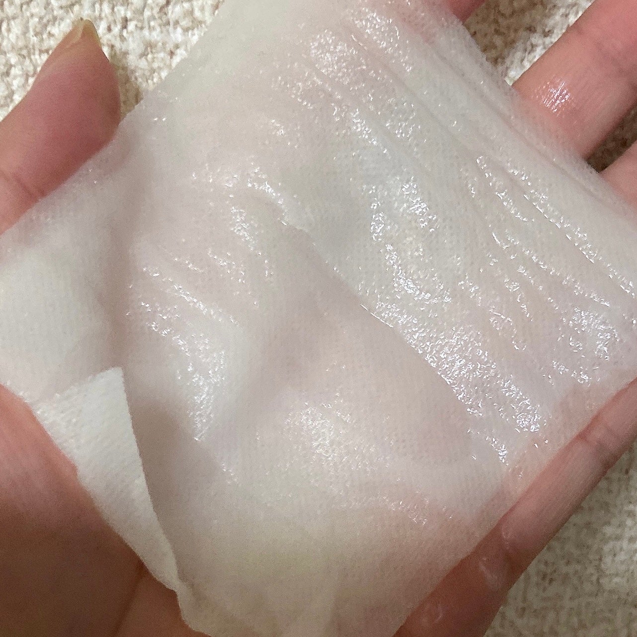 リズム ディープケアマスク ツボクサ/サンスマイル/シートマスク・パックを使ったクチコミ(4枚目)