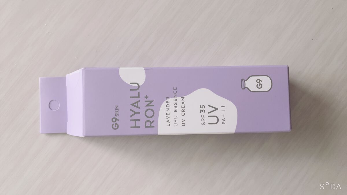 ウユエッセンス UVクリーム/G9SKIN/日焼け止めクリームを使ったクチコミ(1枚目)