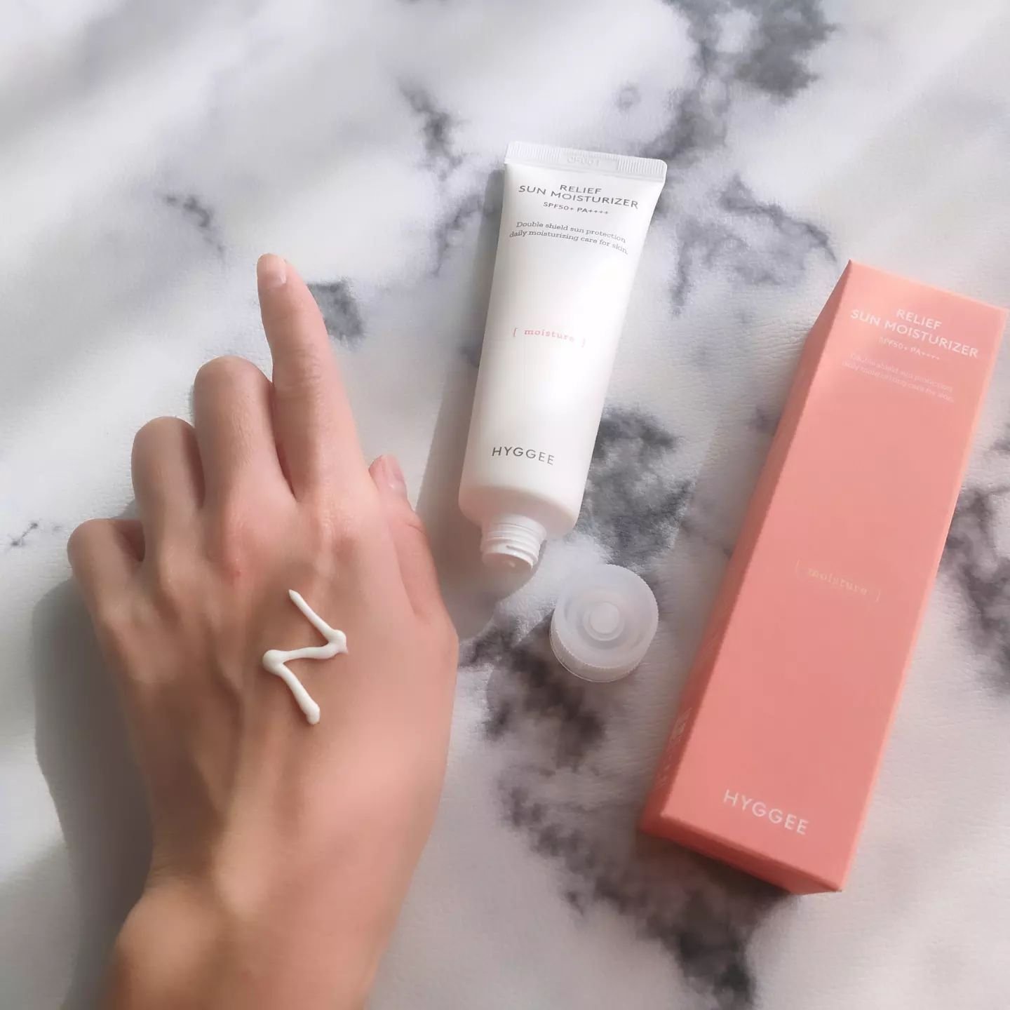 リリーフサンモイスチャライザー/HYGGEE/化粧下地を使ったクチコミ（2枚目）