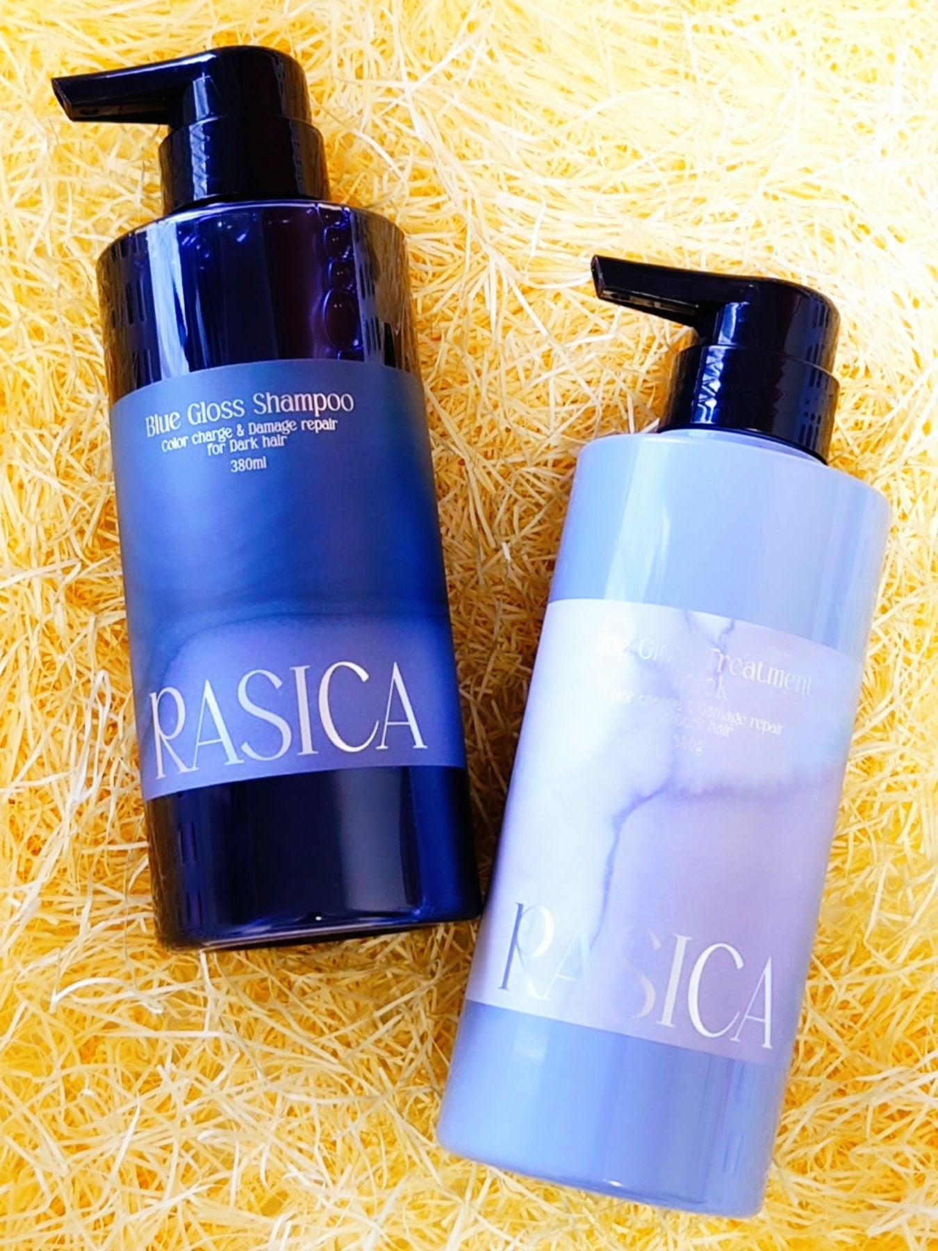 ブルーグロスシャンプー/トリートメント/rasica/市販シャンプーを使ったクチコミ(2枚目)