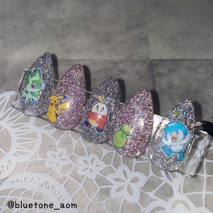 フラッシュパウダー/NAILTOWN/ネイル用品を使ったクチコミ(5枚目)