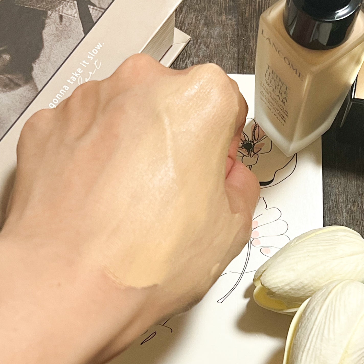 タンイドル ウルトラ ウェア リキッド/LANCOME/リキッドファンデーションを使ったクチコミ(3枚目)