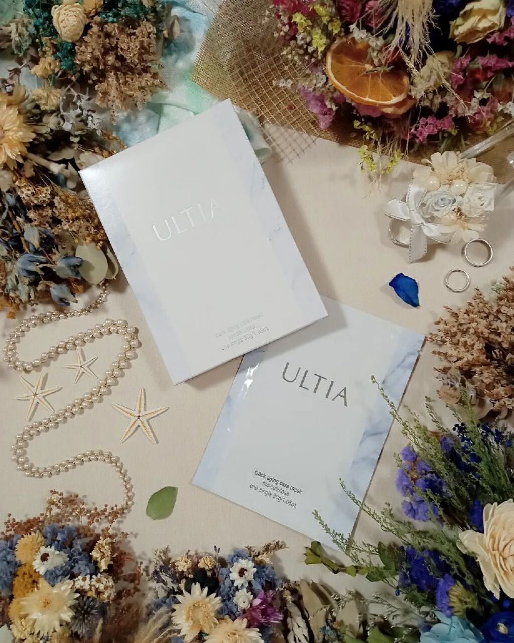 back aging care mask/ULTIA/シートマスク・パックを使ったクチコミ(1枚目)