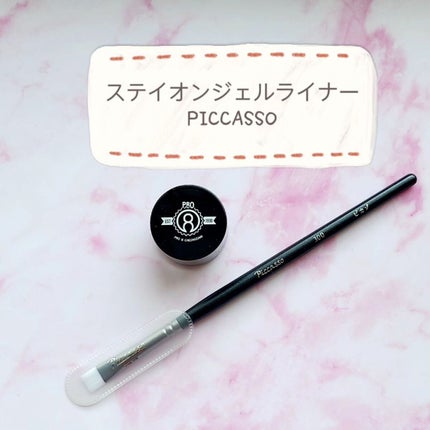 プロ 8 チョンダム ステイ オン ジェル アイ ライナー/PICCASSO/ジェルアイライナーを使ったクチコミ(1枚目)