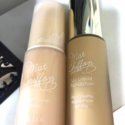 マットシフォン UVリキッドファンデ/KiSS/リキッドファンデーションを使ったクチコミ(2枚目)