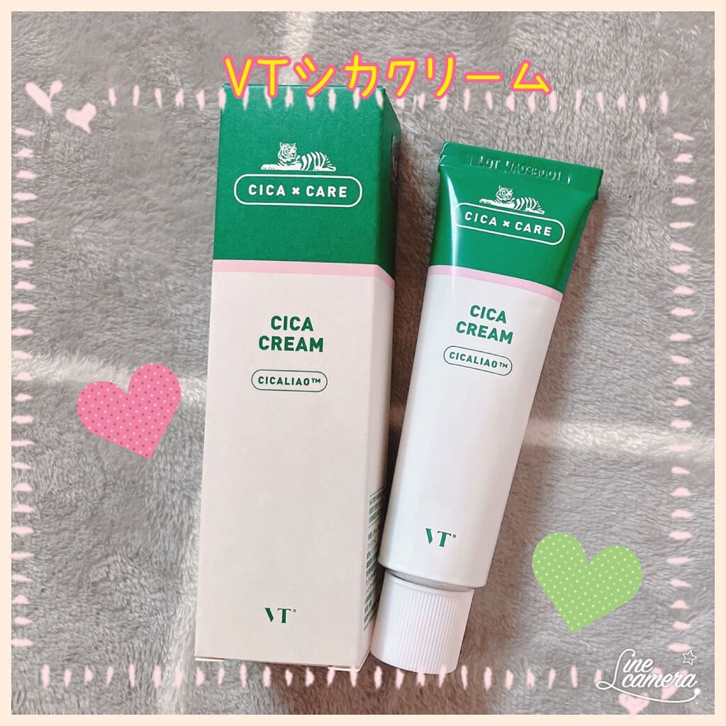 CICA クリーム/VT/フェイスクリームを使ったクチコミ(1枚目)