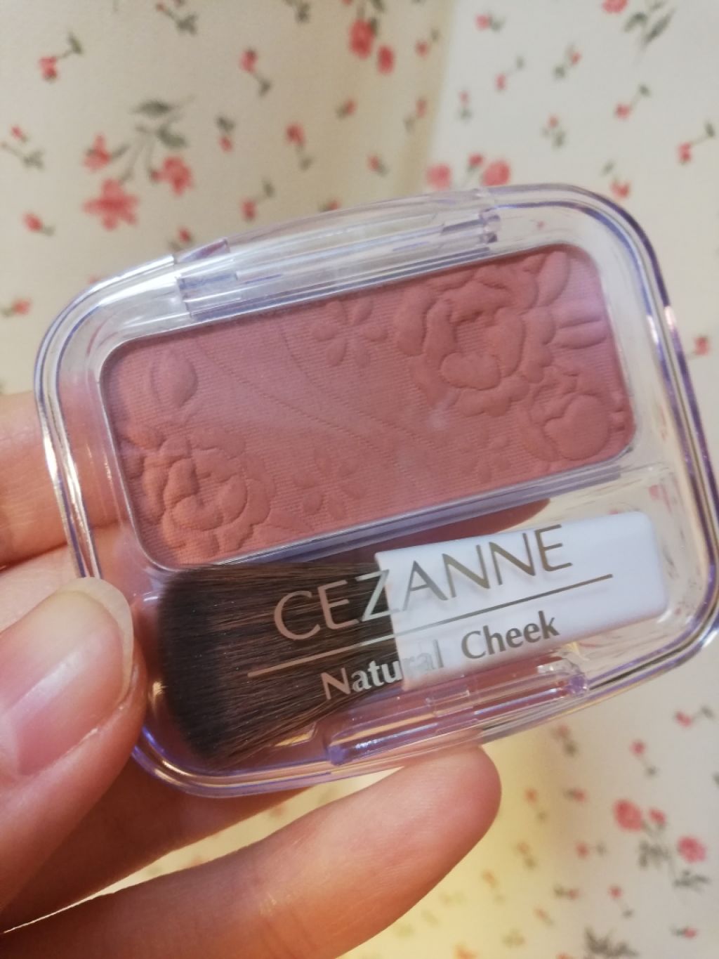 ナチュラル チークN/CEZANNE/パウダーチークを使ったクチコミ(1枚目)