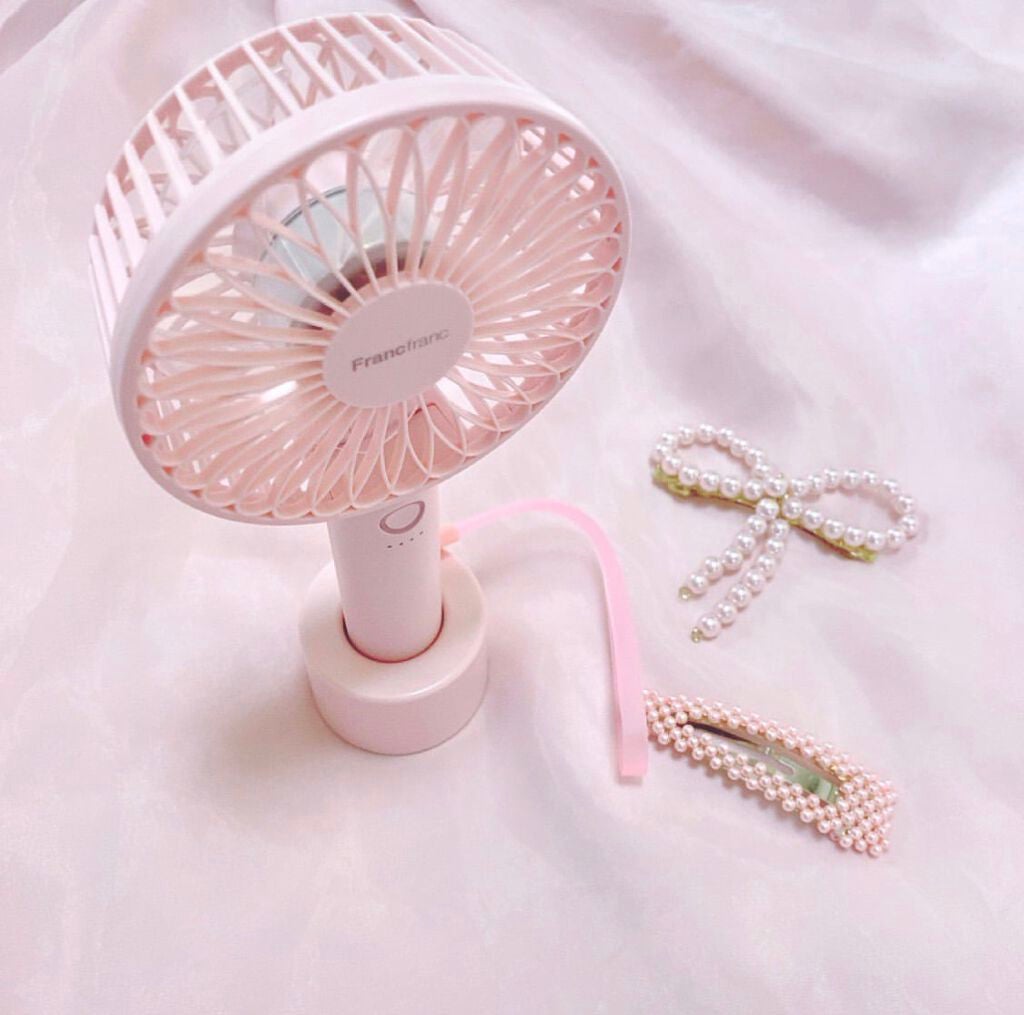 フレ 2WAY ハンディファン/フランフラン/その他を使ったクチコミ(1枚目)