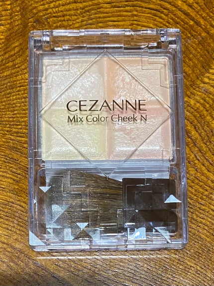 ミックスカラーチークN/CEZANNE/パウダーチークを使ったクチコミ(1枚目)