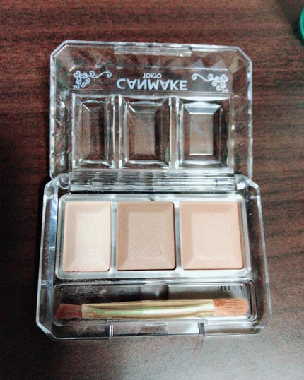 シークレットカラーアイズ/キャンメイク/アイシャドウパレットを使ったクチコミ(1枚目)