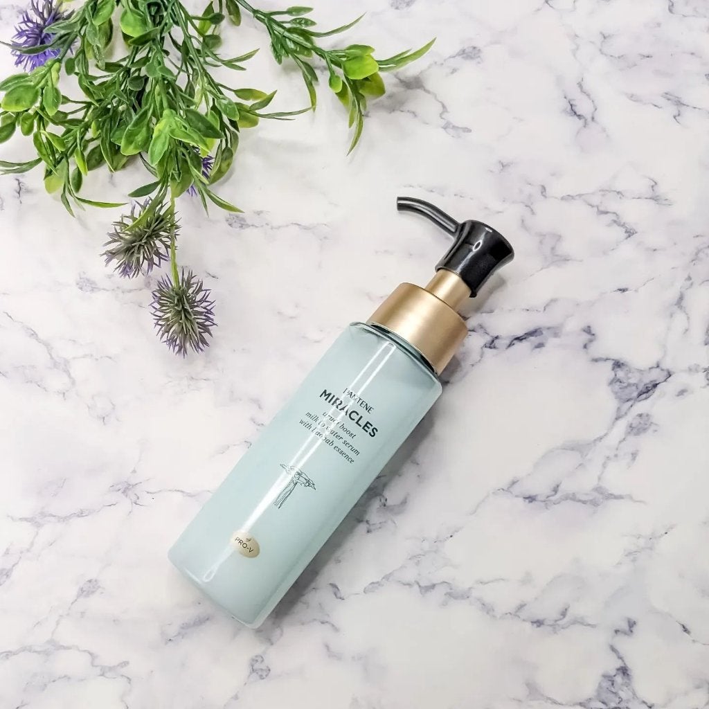 ミラクルズ うるおいブーストミルクウォーターセラム/パンテーン/アウトバストリートメントを使ったクチコミ(1枚目)