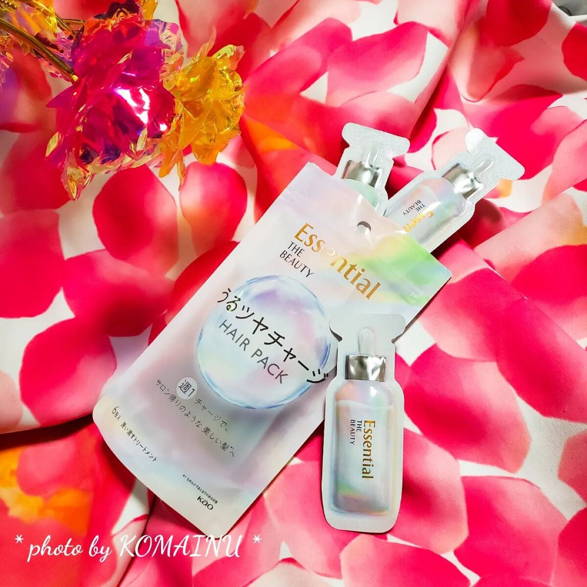 ザビューティ うるツヤチャージヘアパック/エッセンシャル/ヘアマスク・ヘアパックを使ったクチコミ(1枚目)