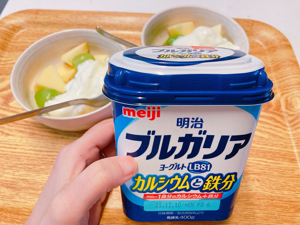 ブルガリアヨーグルトLB81プレーン/明治/ヨーグルトを使ったクチコミ（2枚目）