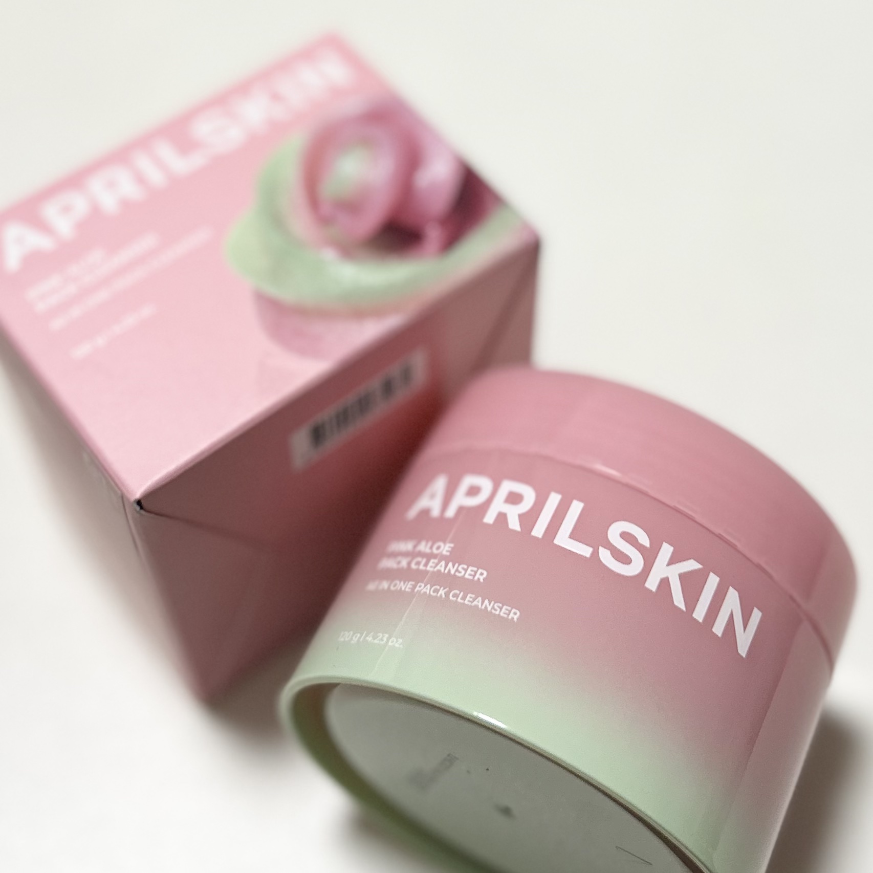 ピンクアロエメレンゲクレンザー/APRILSKIN/その他洗顔料を使ったクチコミ（1枚目）
