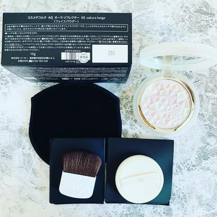 AQ オーラ リフレクター/DECORTÉ/プレストパウダーを使ったクチコミ(2枚目)