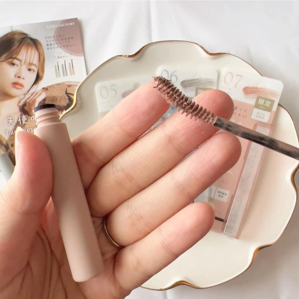 ラッシュ&アイブロウマスカラ/KIREI FACTORY/マスカラを使ったクチコミ(6枚目)