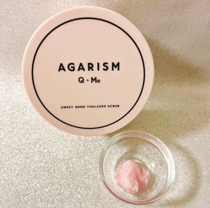 Q+Me スウィート ボム タラソ スクラブ/AGARISM/バスト・ヒップケアを使ったクチコミ(8枚目)