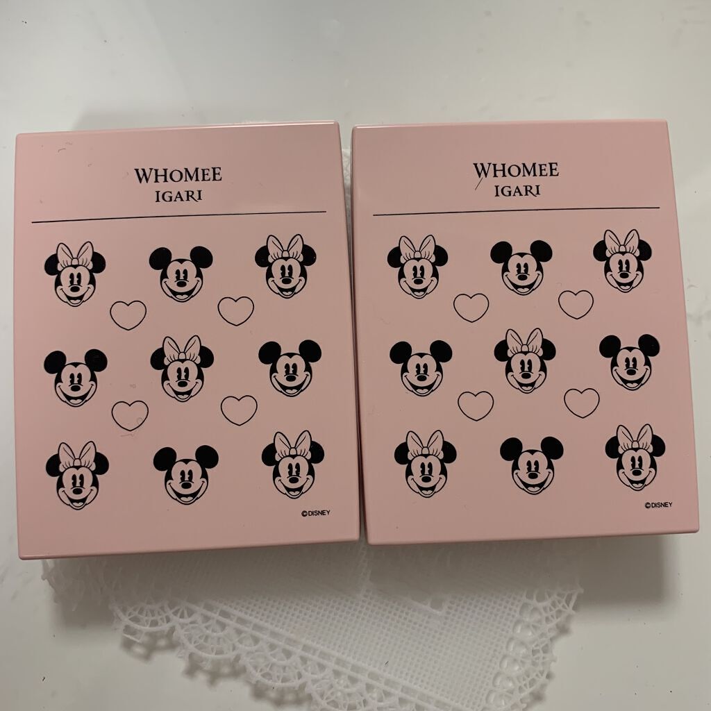 クリーミーアイシャドウ fleshpink【ミッキー＆ミニー】/WHOMEE/ジェル・クリームアイシャドウを使ったクチコミ（2枚目）