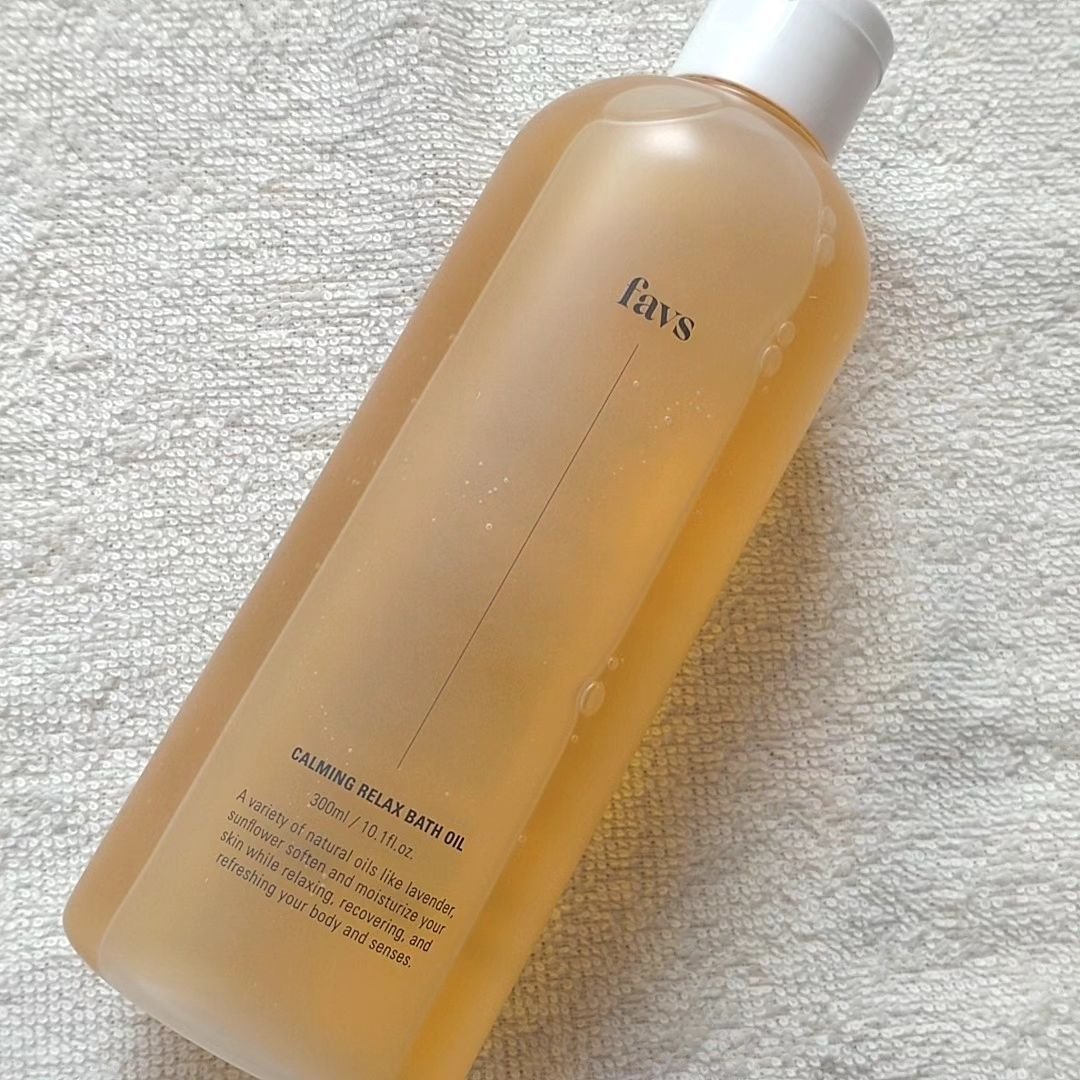 カーミングリラックスバスオイル/favs/保湿系入浴剤を使ったクチコミ（2枚目）