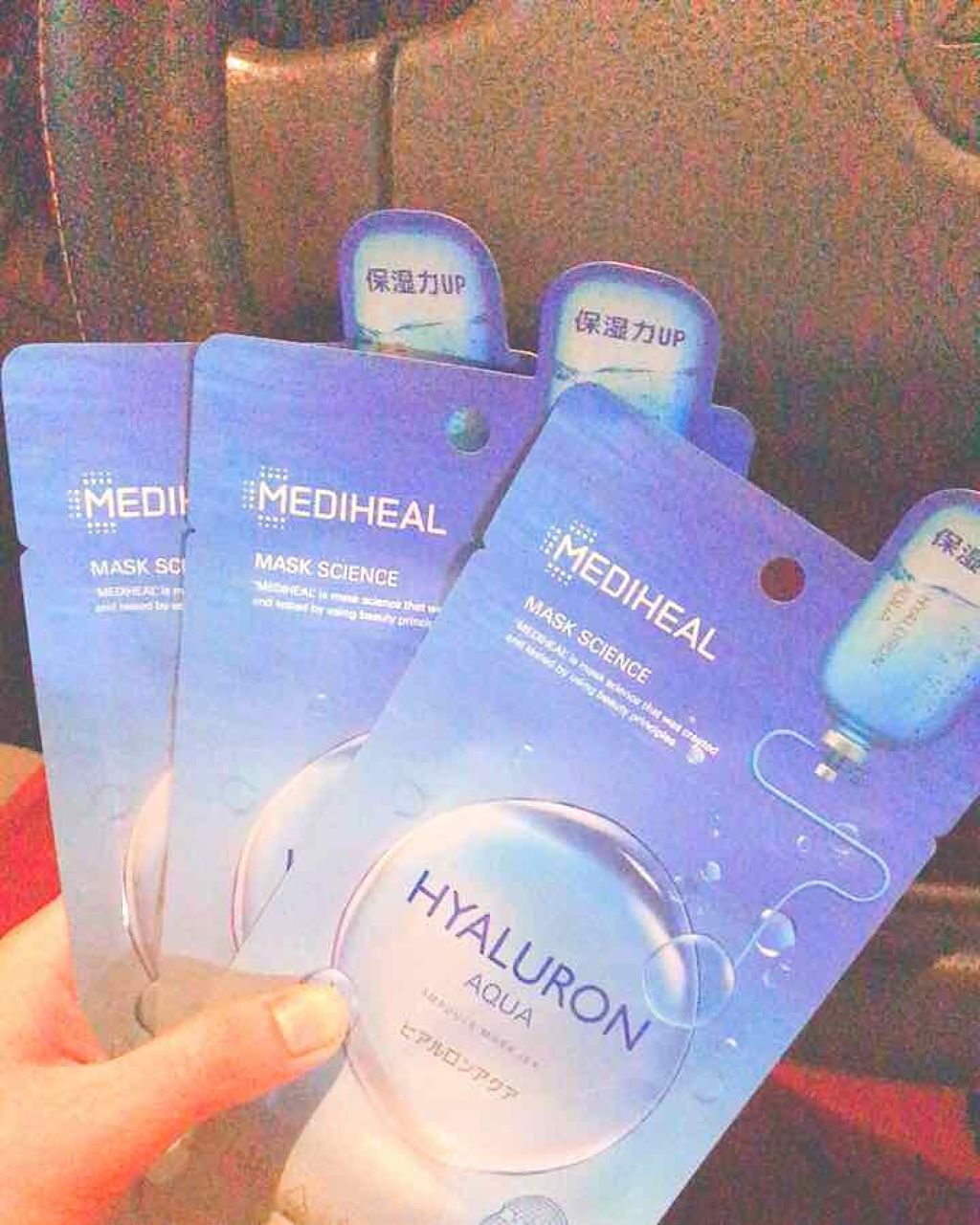 N.M.FアクアアンプルマスクJEX/MEDIHEAL/シートマスク・パックを使ったクチコミ(1枚目)