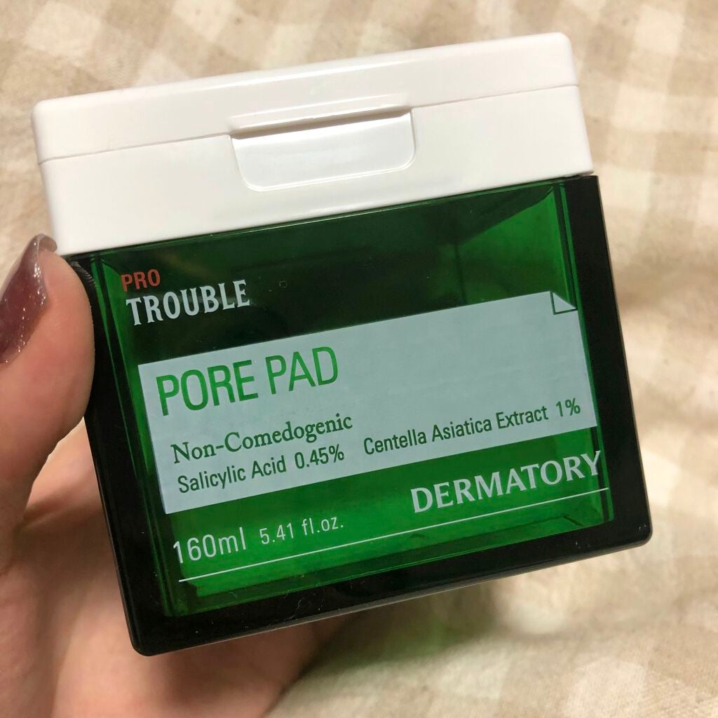 プロ トラブル ポア パッド/Dermatory/トナーパッドを使ったクチコミ(1枚目)